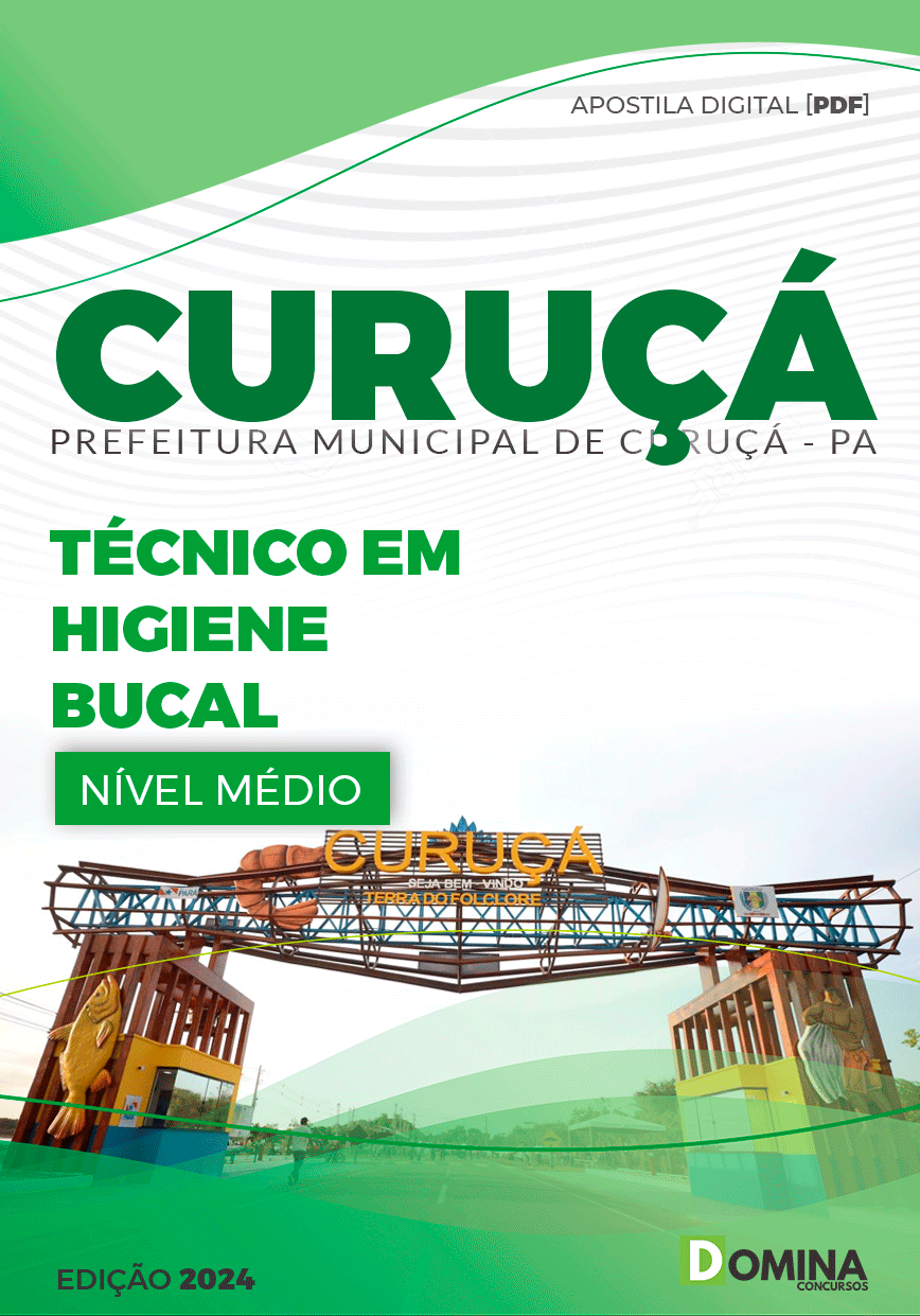 Apostila Pref Curuçá PA 2024 Técnico em Higiene Bucal