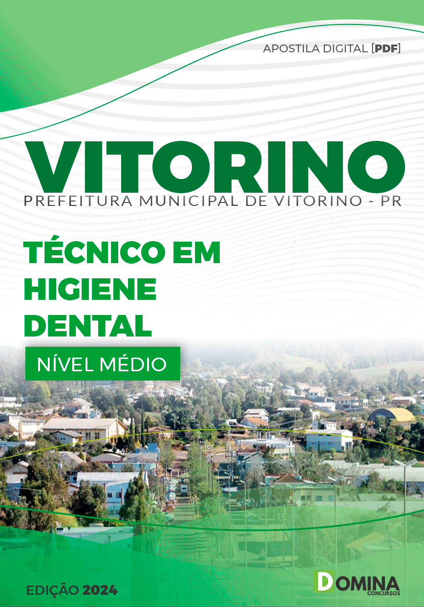 Apostila Pref Vitorino PR 2024 Técnico em Higiene Dental