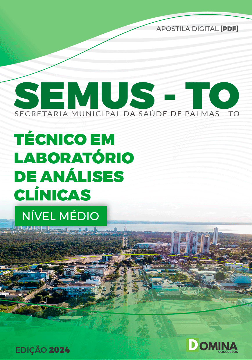 Apostila SEMUS TO 2024 Técnico Laboratório