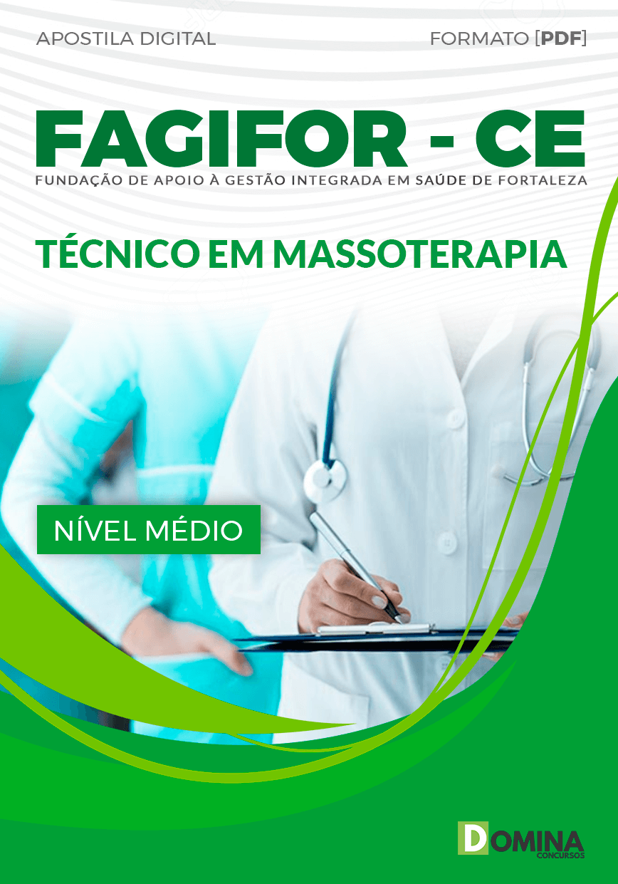 Apostila Concurso FAGIFOR CE 2024 Técnico Massoterapia