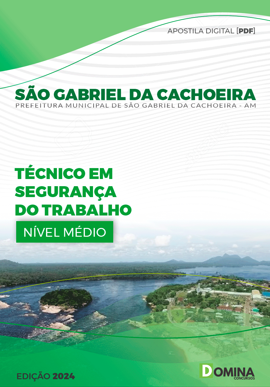 Apostila Pref São Gabriel Cachoeira AM 2024 Técnico Secretariado Escolar