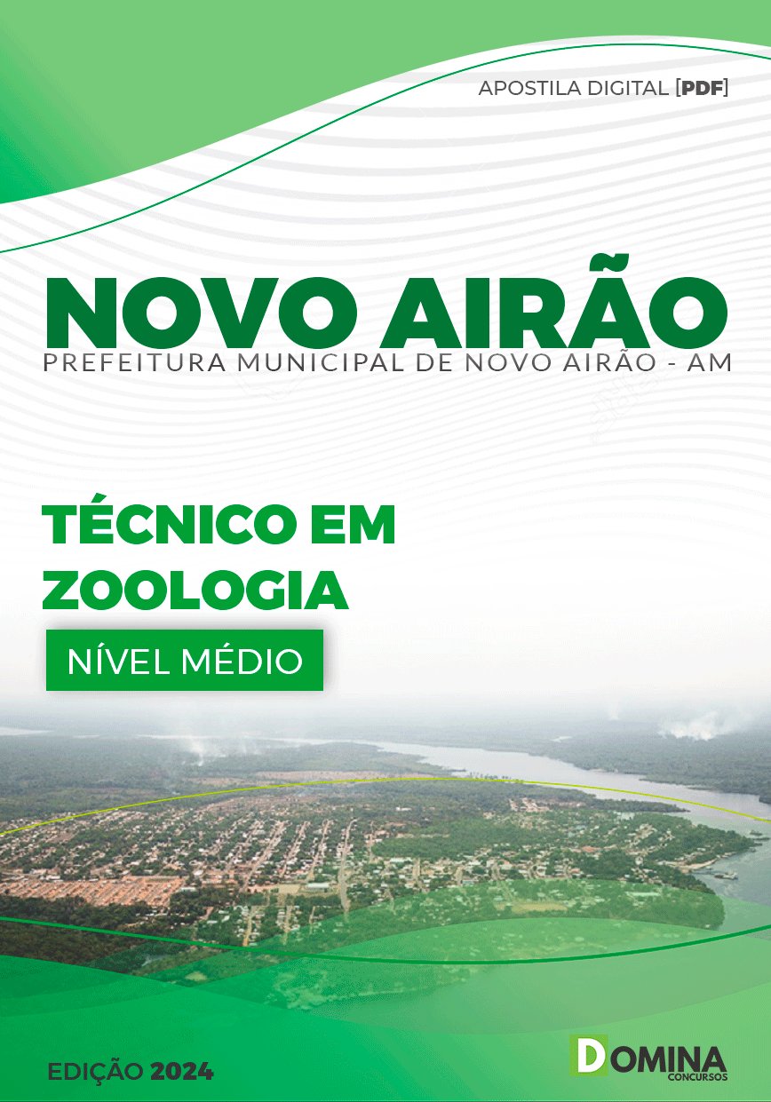 Apostila Pref Novo Airão AM 2024 Técnico Zootecnia