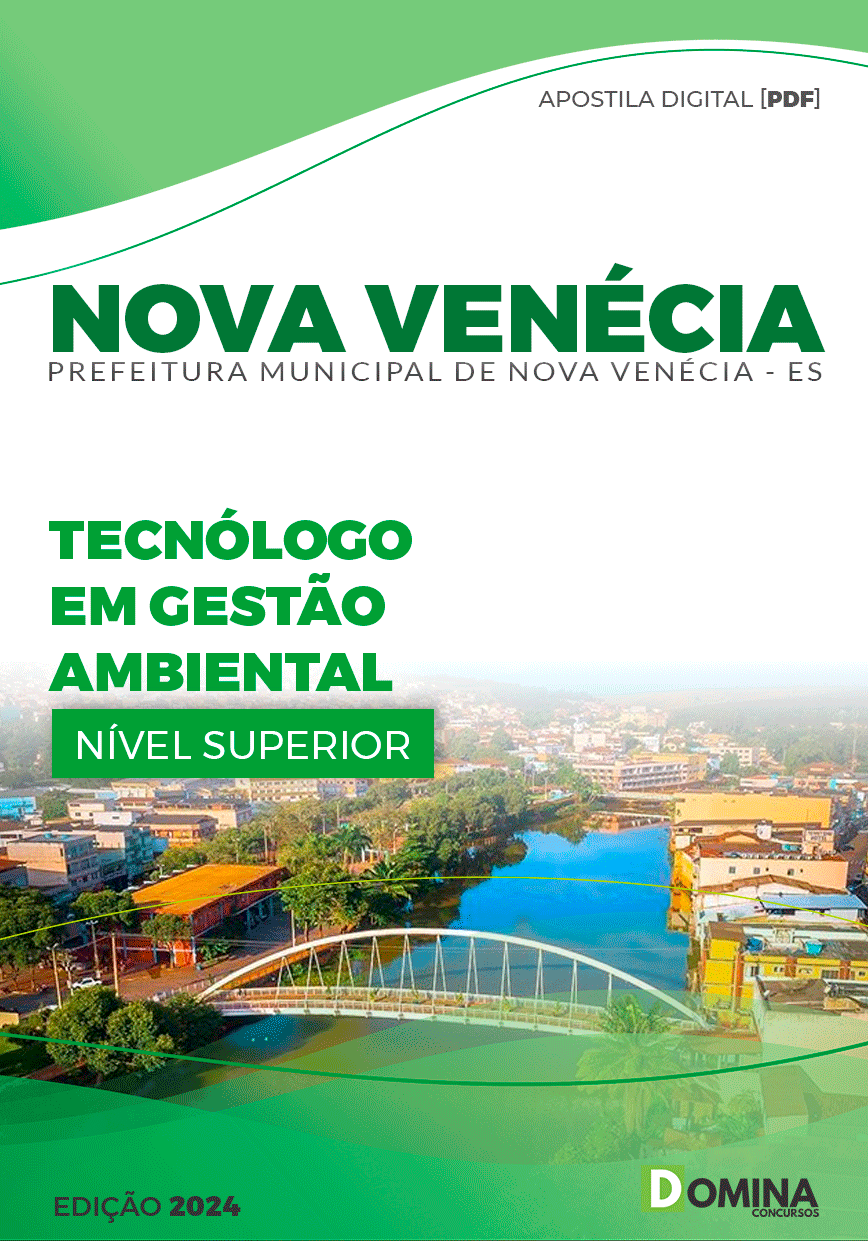 Pref Nova Venécia ES 2024 Tecnólogo de Gestão Ambiental