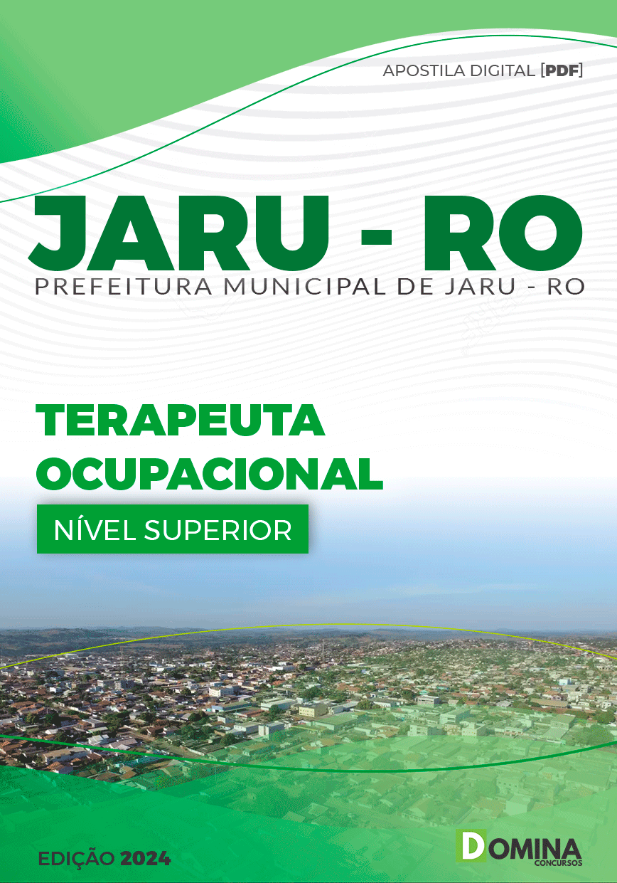 Apostila Pref Jaru RO 2024 Terapeuta Ocupacional