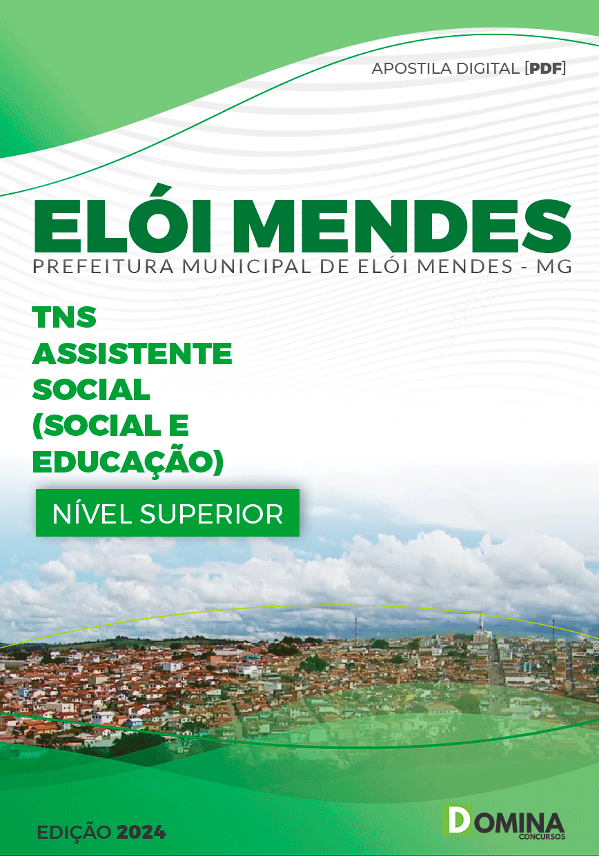 Apostila Pref Elói Mendes MG 2024 Assistente Social