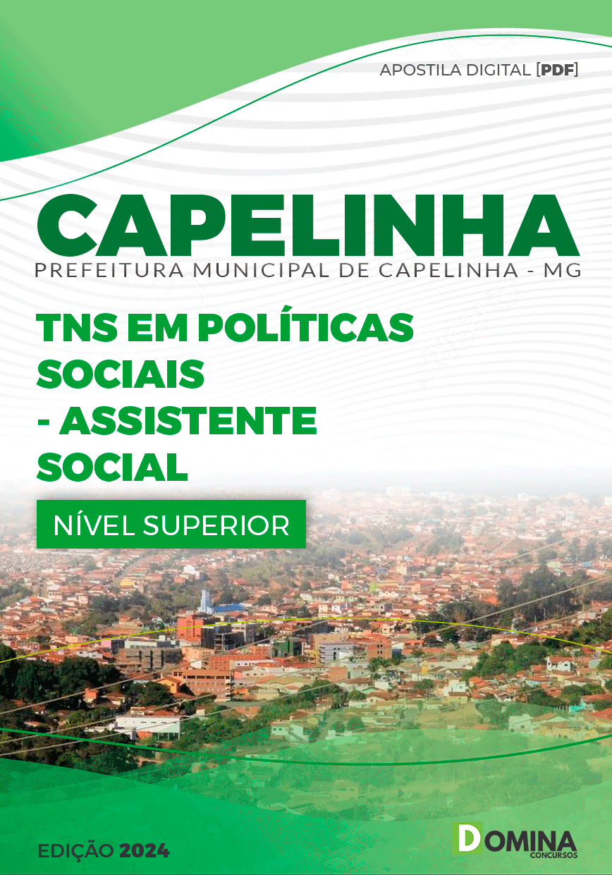 Apostila Pref Capelinha MG 2024 TNS Assistente Social