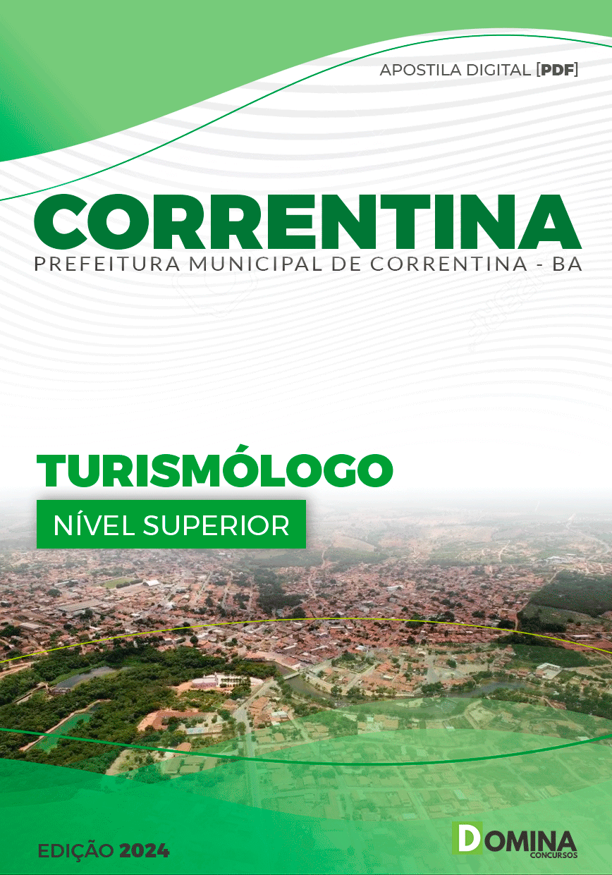 Apostila Pref Correntina BA 2024 Turismólogo