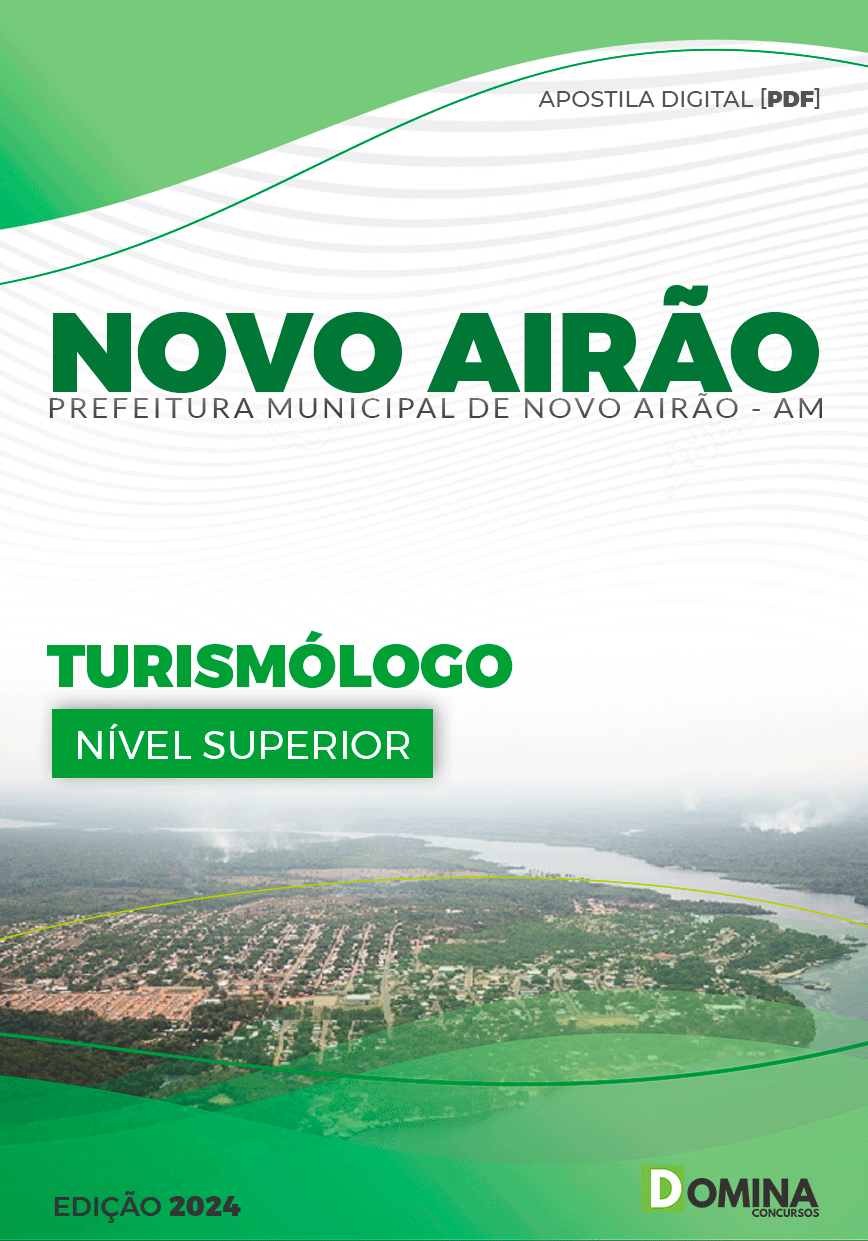 Apostila Pref Novo Airão AM 2024 Turismólogo