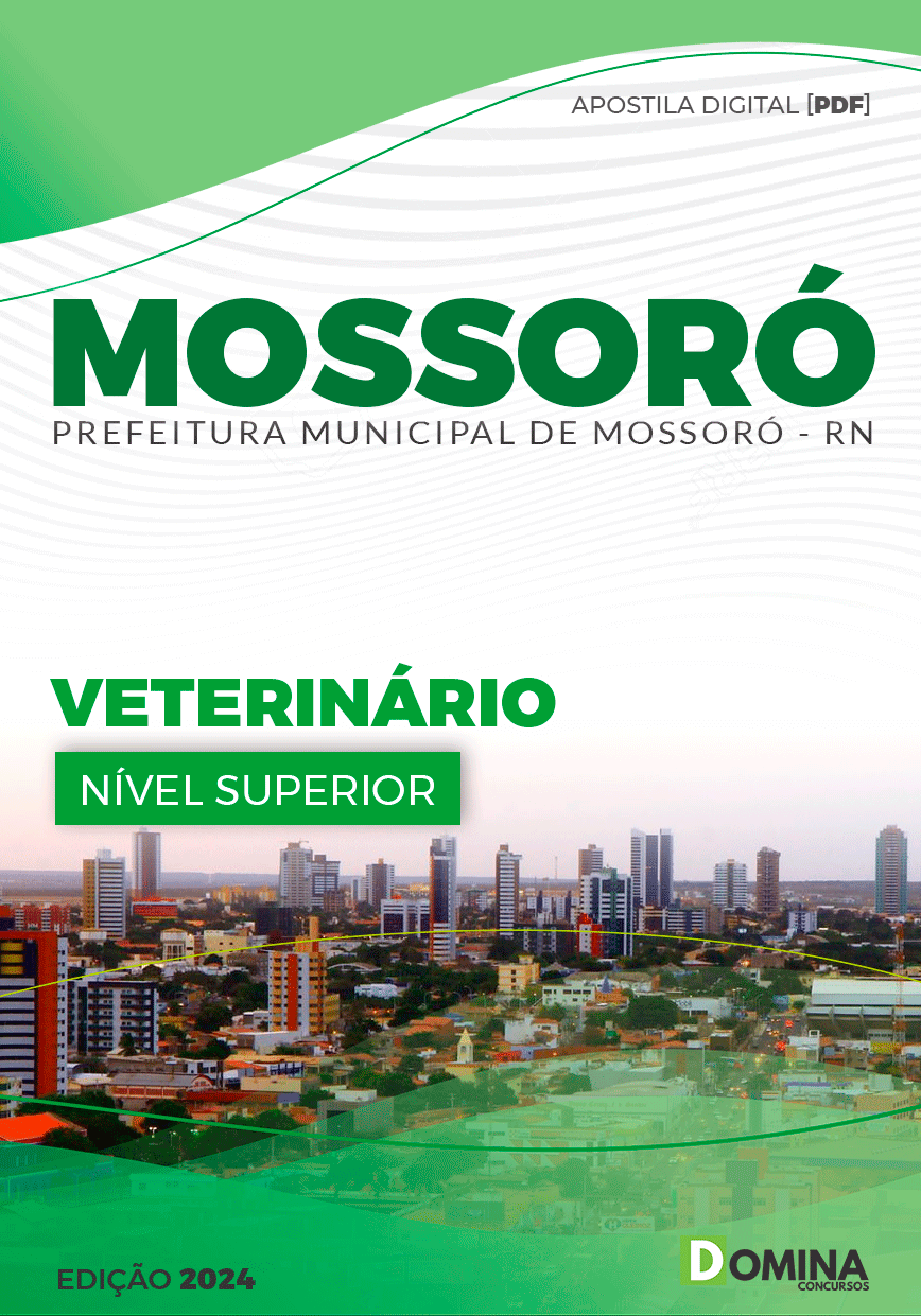 Apostila Pref Mossoró RN 2024 Veterinário