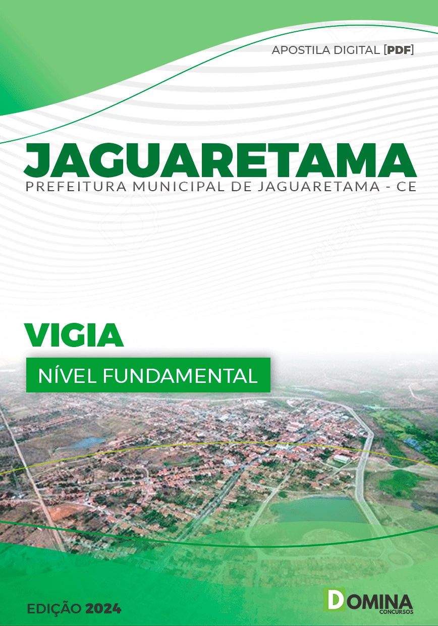Apostila Pref Jaguaretama CE 2024 Vigia