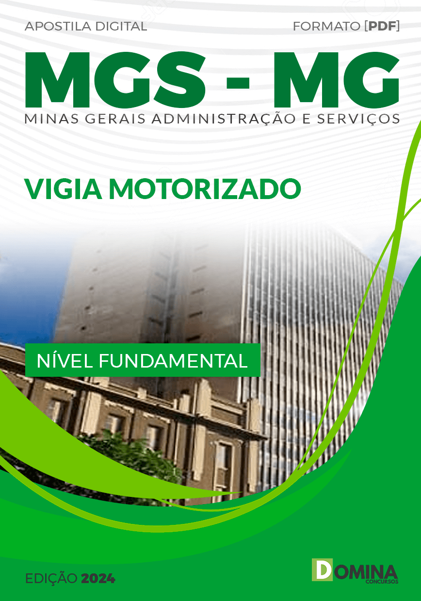 Apostila Concurso MGS MG 2024 Vigia Motorizado