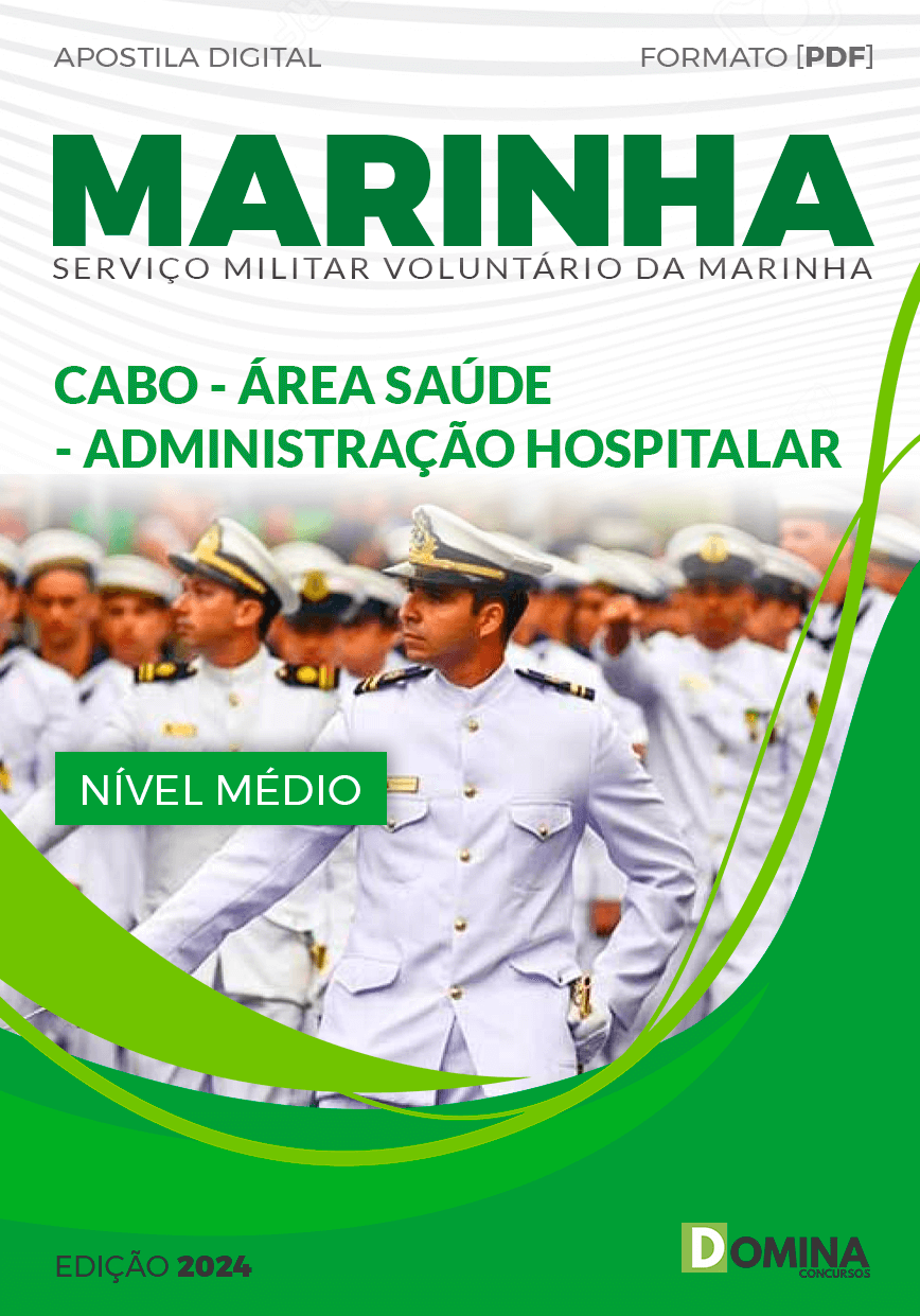 Apostila Concurso MARINHA 2024 Administração Hospitalar