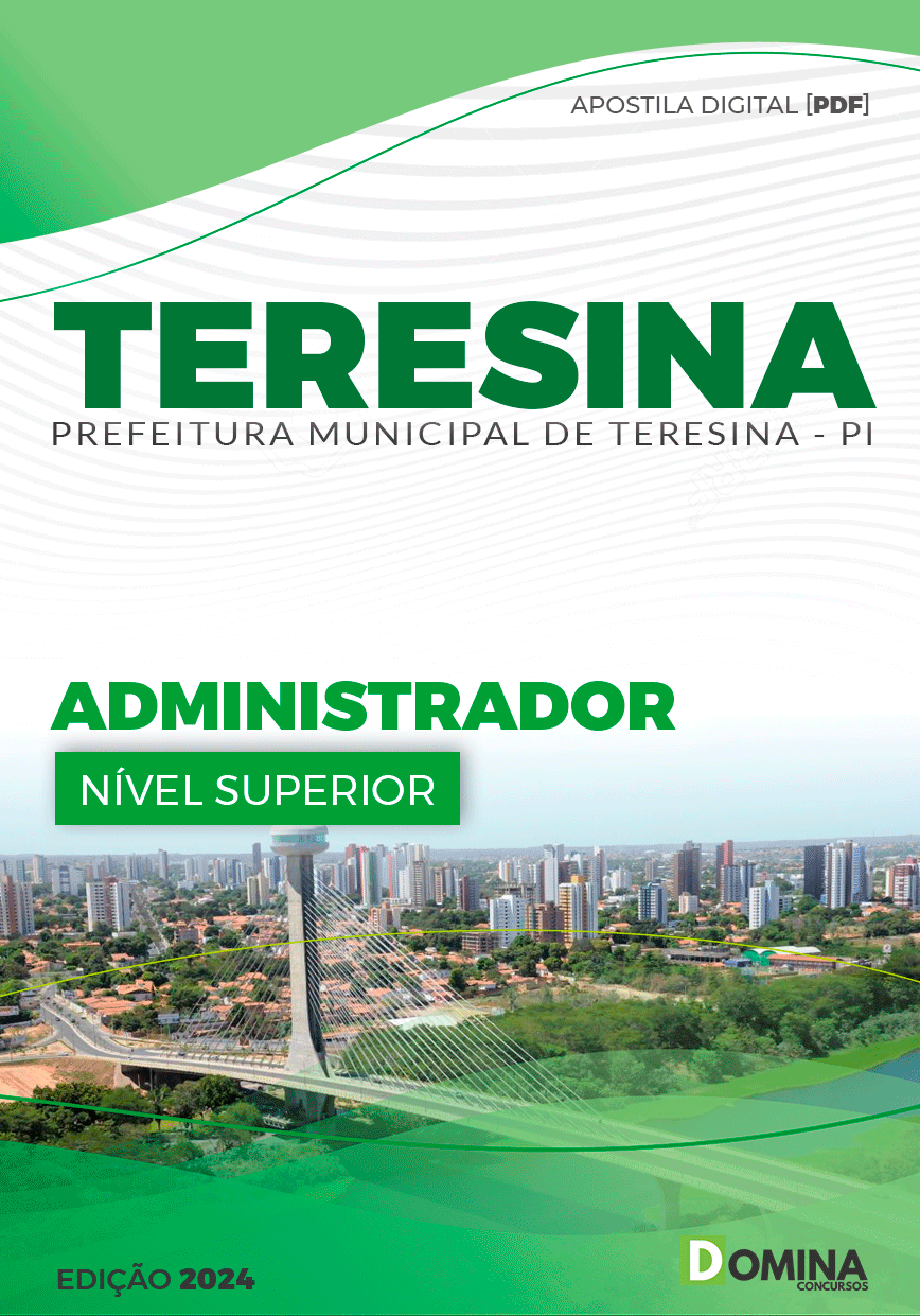 Apostila Pref Teresina PI 2024 Administrador