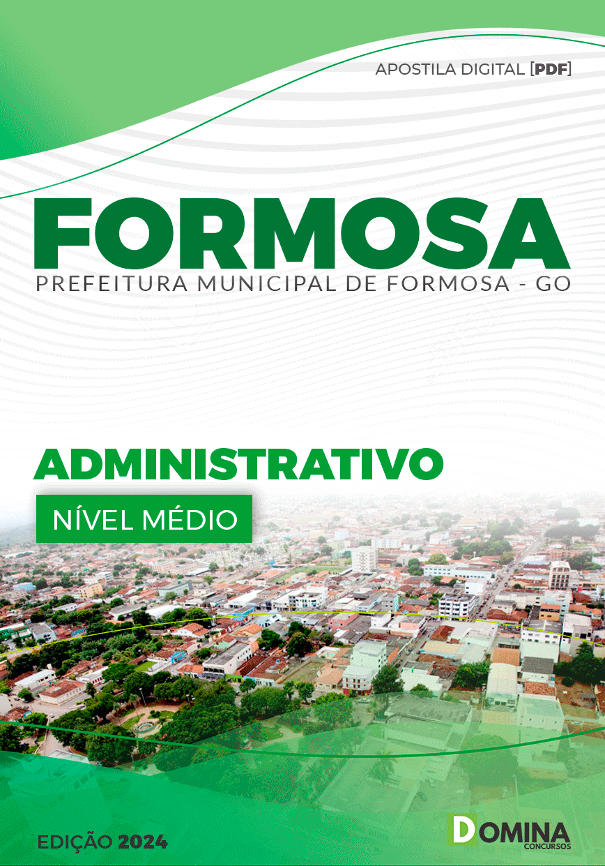 Apostila Pref Formosa GO 2024 Administrativo