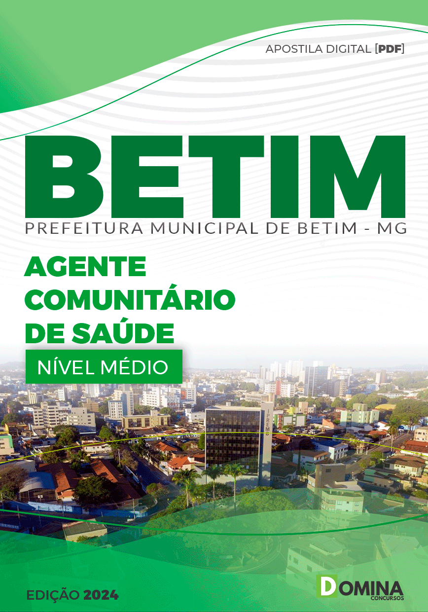 Pref Betim MG 2024 Agente Comunitário de Saúde
