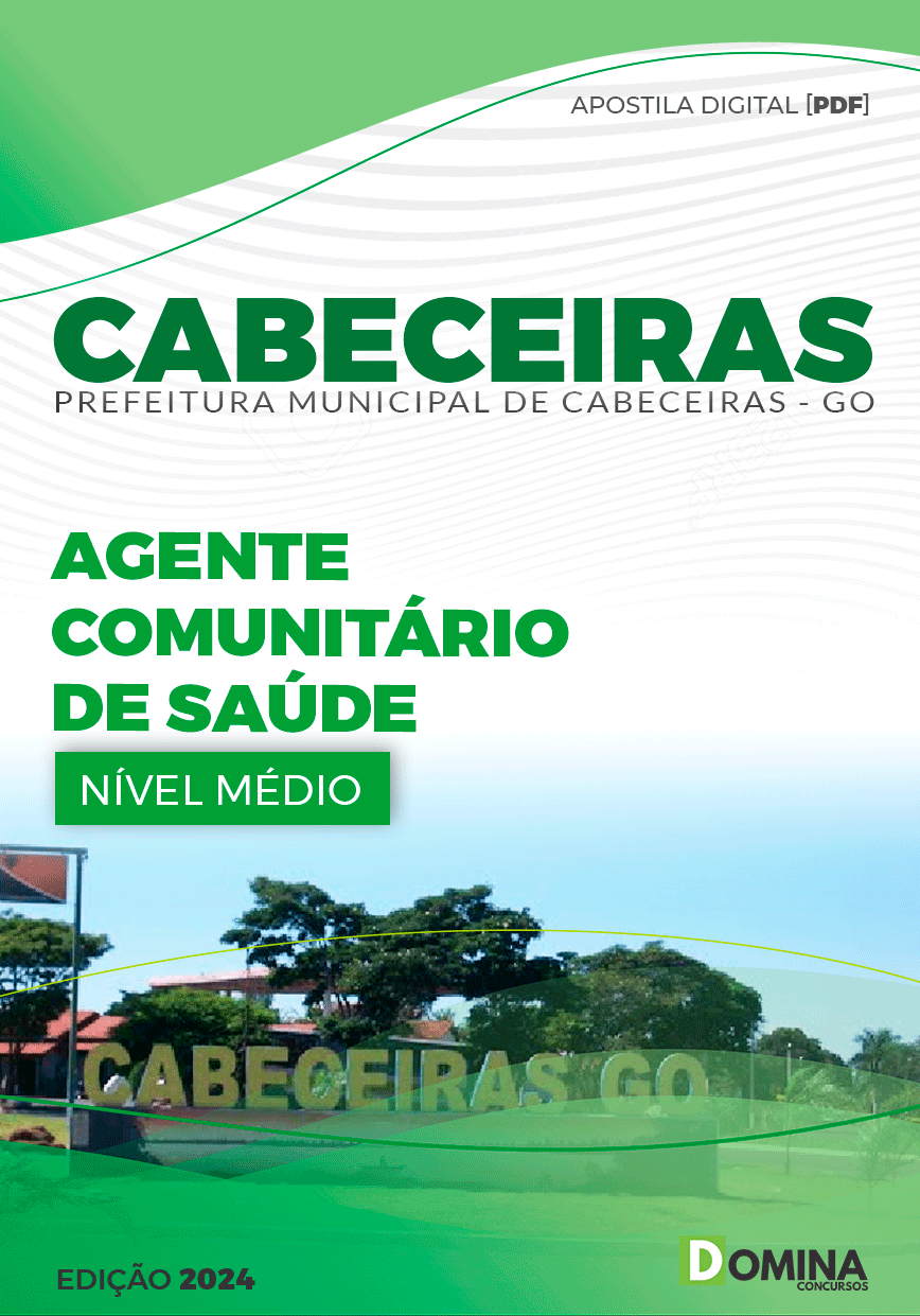 Apostila Pref Cabeceiras GO 2024 Agente Comunitário Saúde