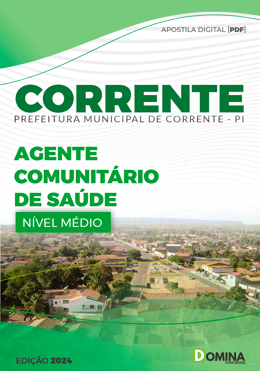 Apostila Pref Corrente PI 2024 Agente Comunitário de Saúde