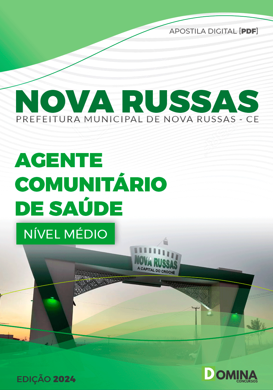 Apostila Pref Nova Russas CE 2024 Agente Comunitário Saúde