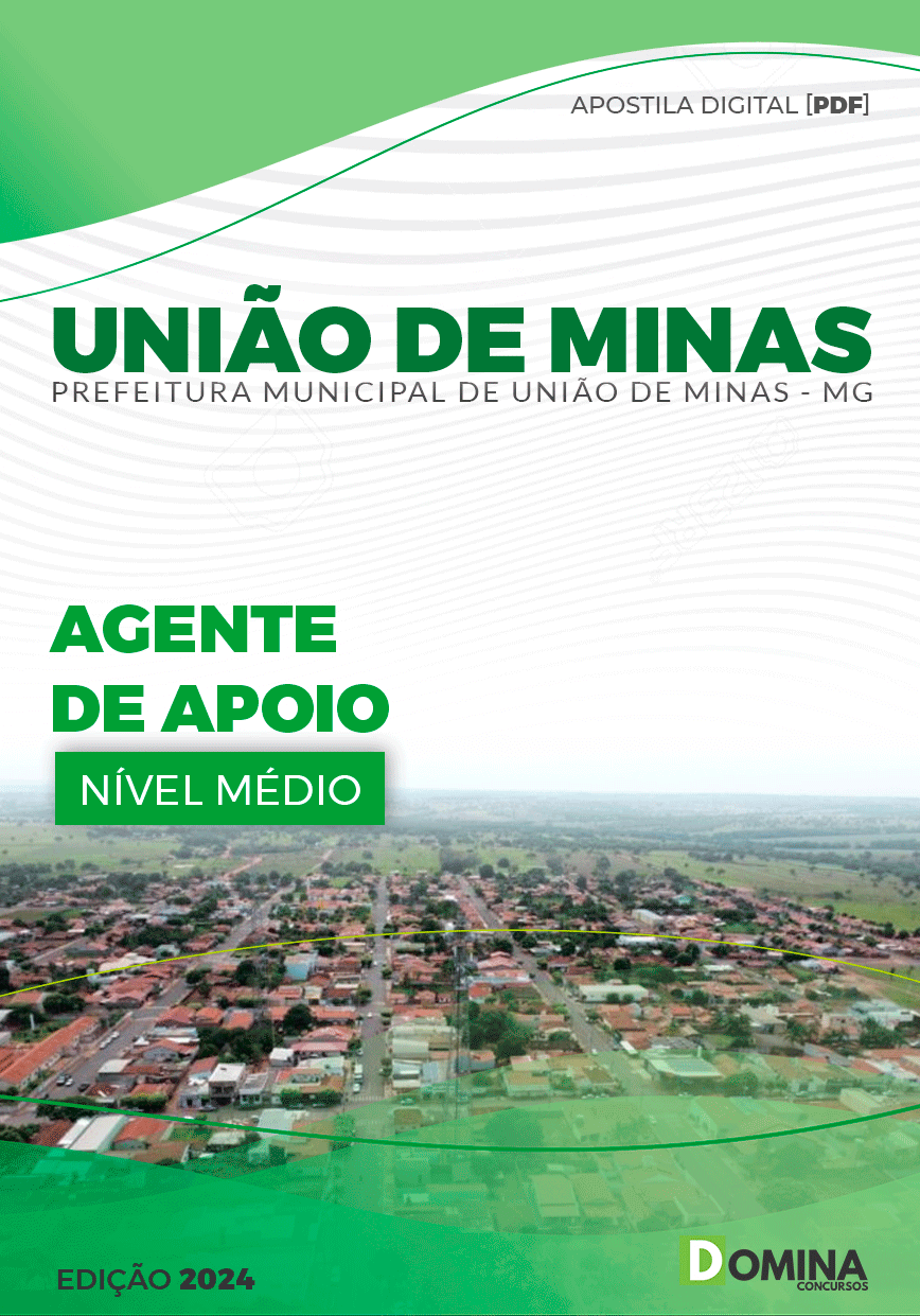 Apostila Perf União de Minas MG 2024 Agente Apoio