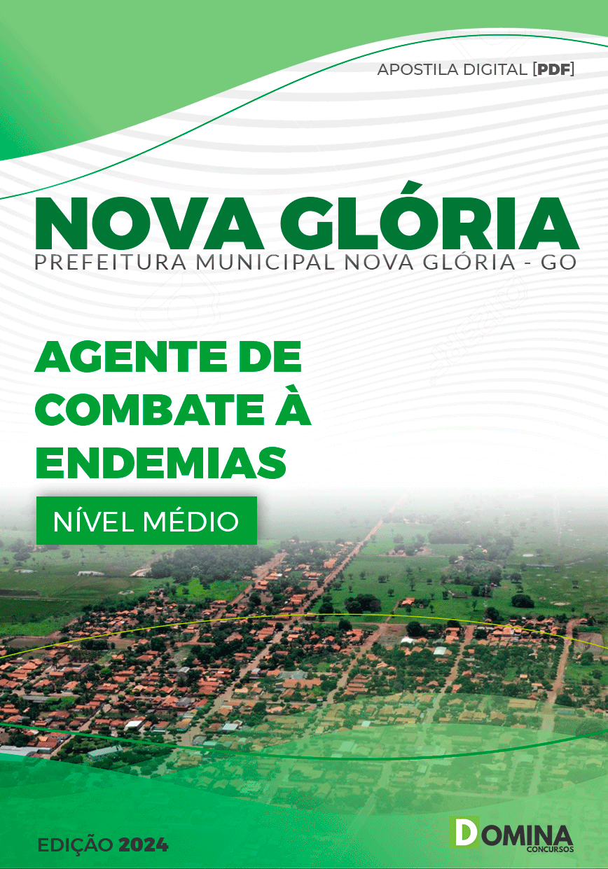 Pref Nova Glória GO 2024 Agente de Combate à Endemias