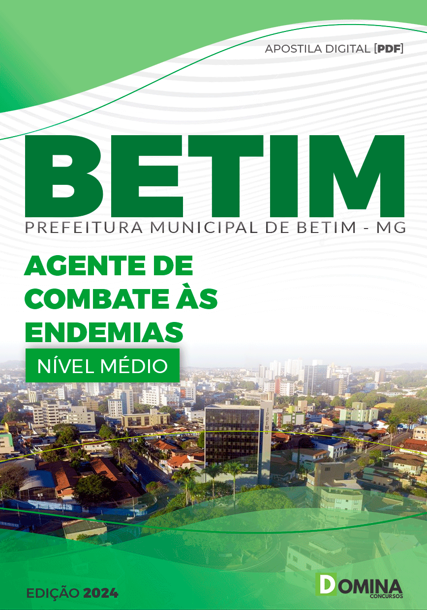Pref Betim MG 2024 Agente de Combate às Endemias