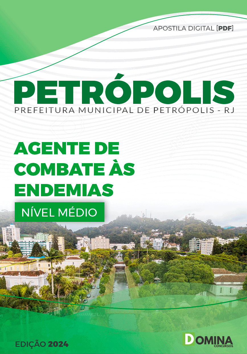Apostila Pref Petrópolis RJ 2024 Agente Combate às Endemias