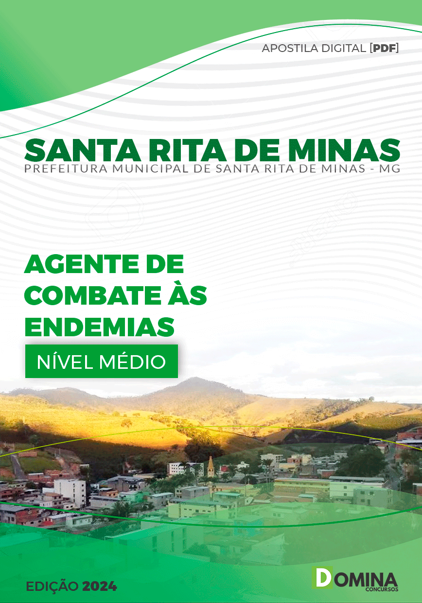 Pref Santa Rita Minas MG 2024 Agente de Combate às Endemias