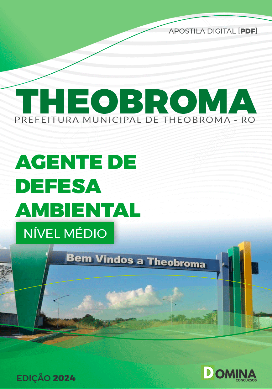 Apostila Pref Theobroma RO 2024 Agente Defesa