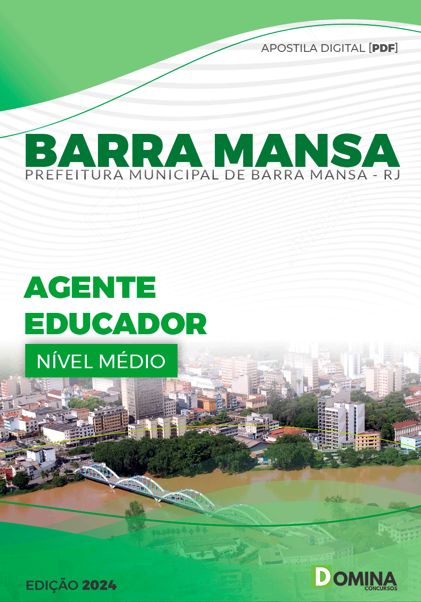 Apostila Pref Barra Mansa RJ 2024 Agente Educador
