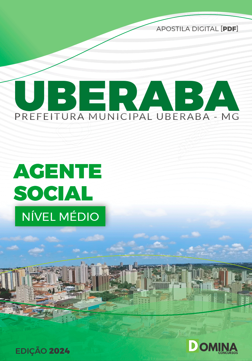 Apostila Pref Uberaba MG 2024 Agente Social