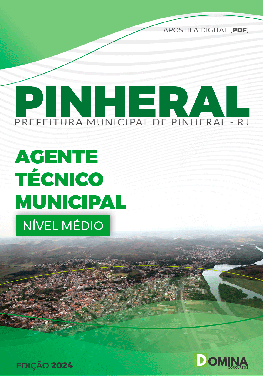 Apostila Pref Pinheiral RJ 2024 Agente Técnico Municipal