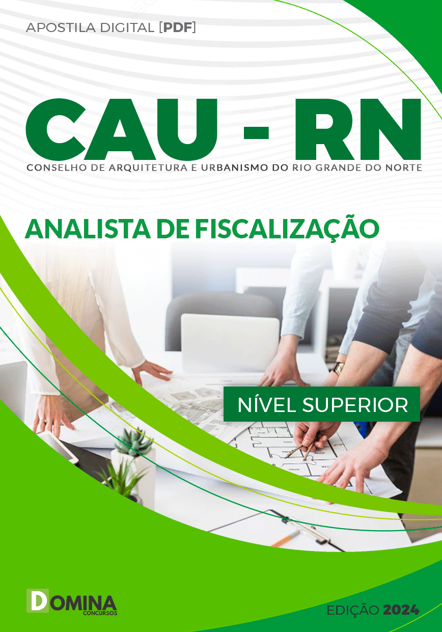Apostila CAU RN 2024 Analista Fiscalização