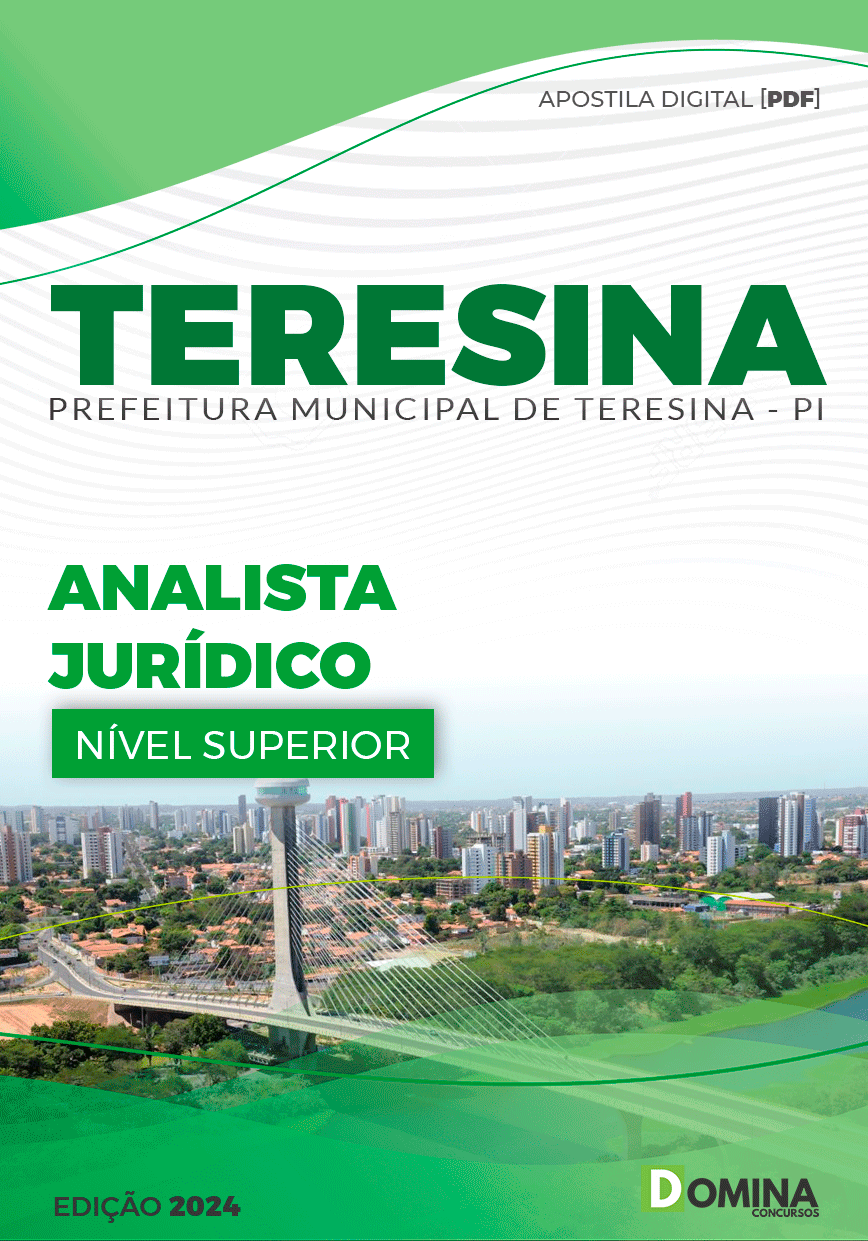 Apostila Pref Teresina PI 2024 Analista Jurídico