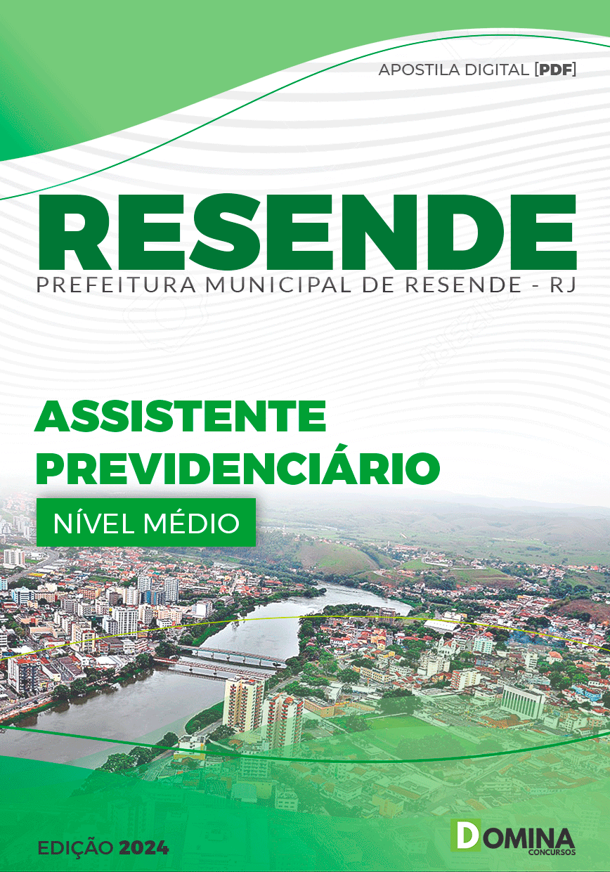 Apostila Pref Resende RJ 2024 Assistente Previdenciário