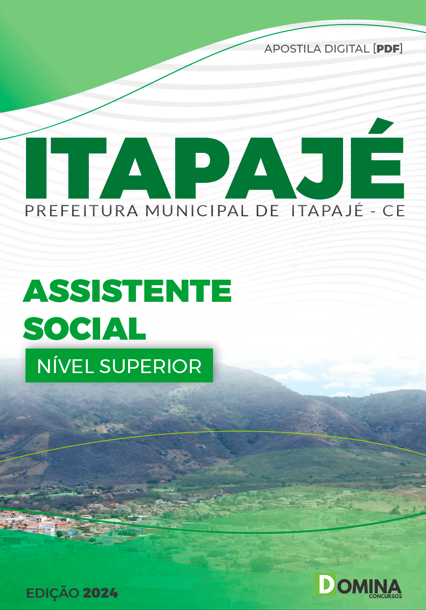 Apostila Concurso Pref Itapajé CE 2024 Assistente Social