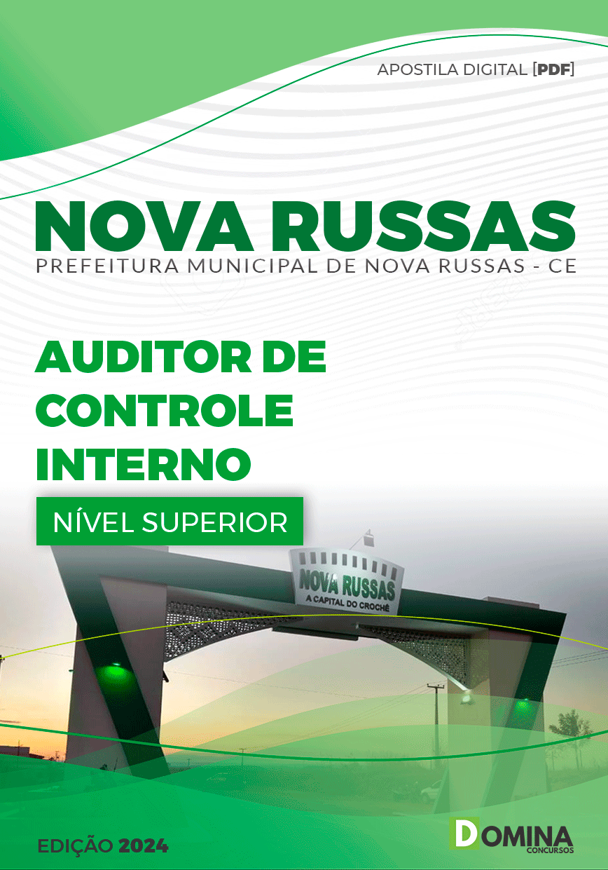 Apostila Pref Nova Russas CE 2024 Auditor Controle Interno