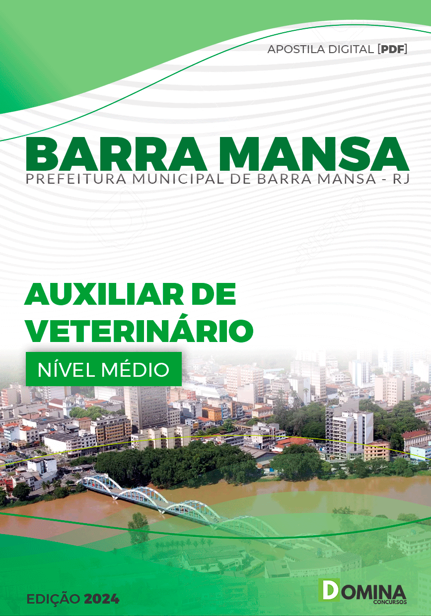 Apostila Pref Barra Mansa RJ 2024 Auxiliar Veterinário