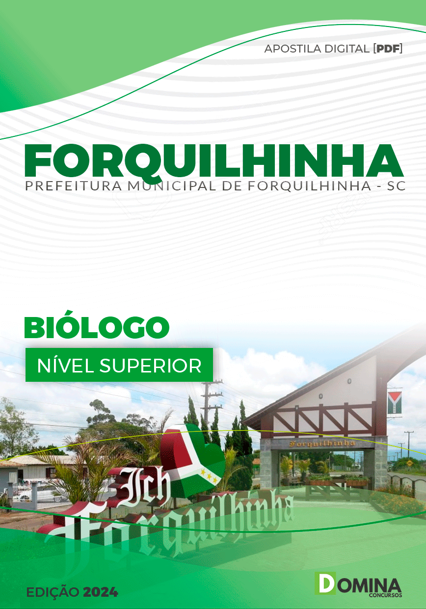 Apostila Pref Forquilhinha SC 2024 Biólogo