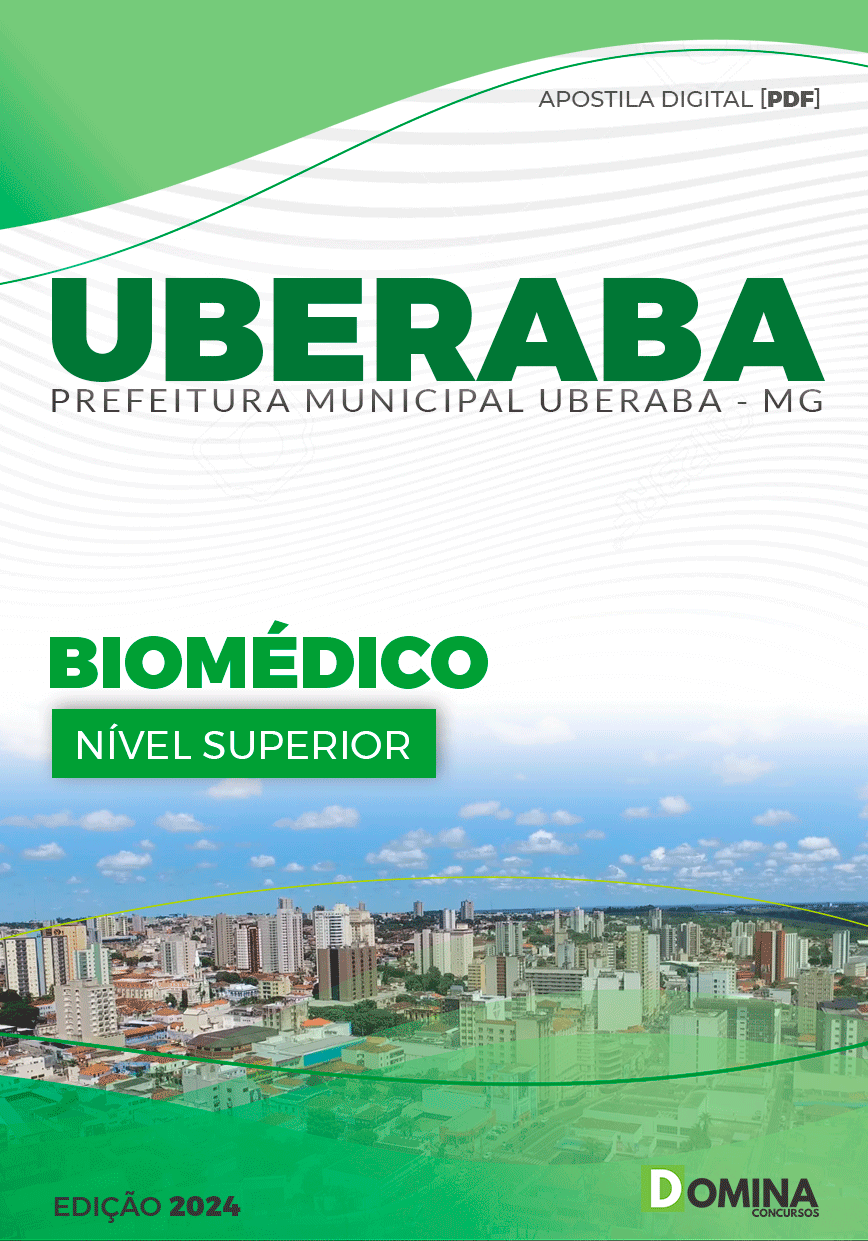 Apostila Pref Uberaba MG 2024 Biomédico