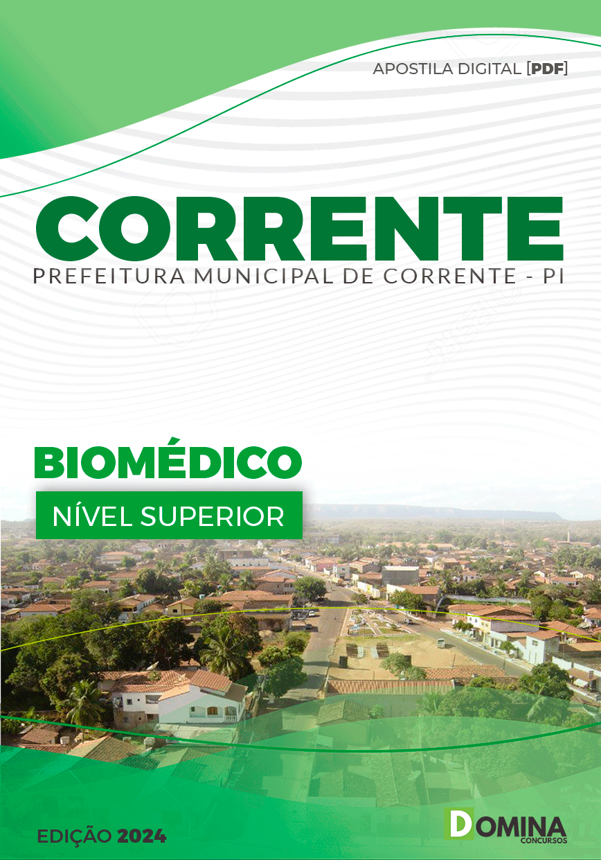 Apostila Pref Corrente PI 2024 Biomédico