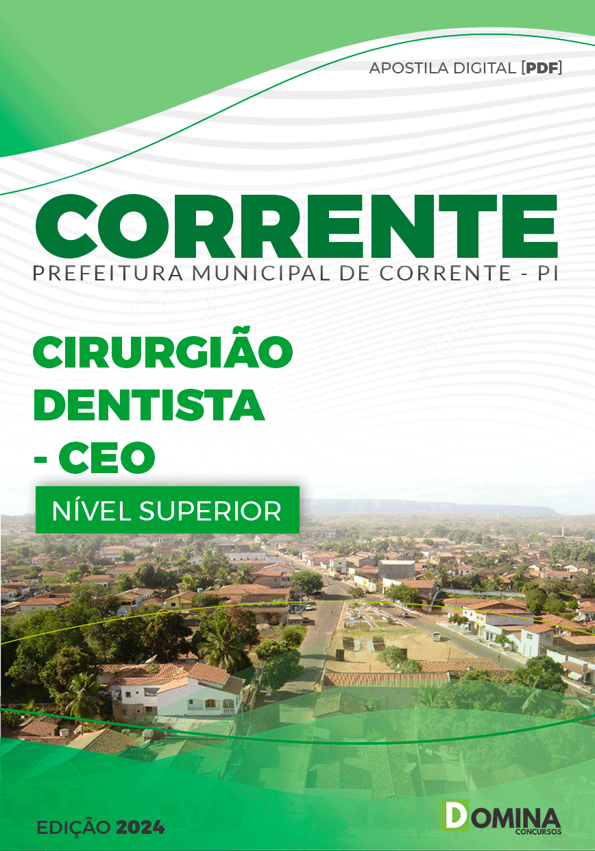 Apostila Pref Corrente PI 2024 Cirurgião Dentista CEO