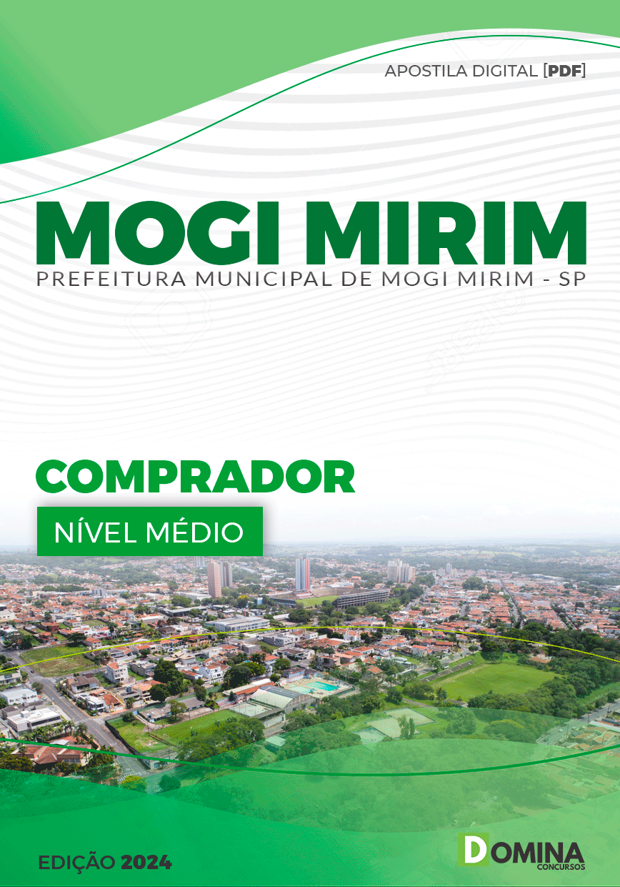 Apostila Pref Mogi Mirim SP 2024 Comprador