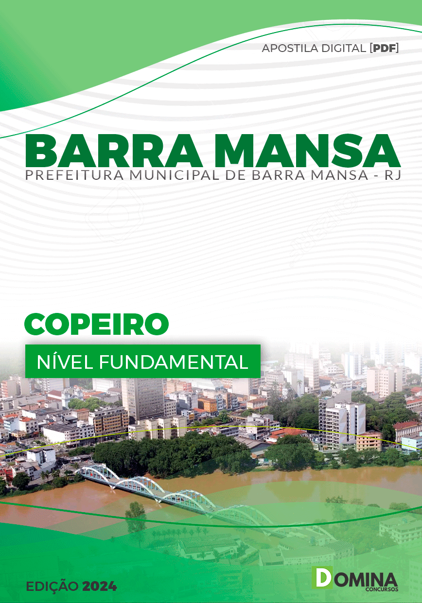 Apostila Pref Barra Mansa RJ 2024 Copeiro