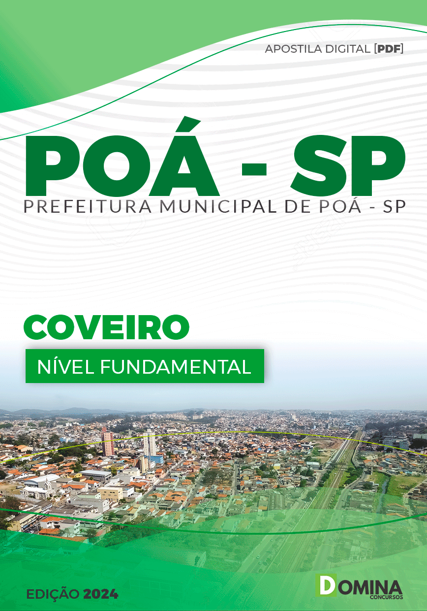 Apostila Pref Poá SP 2024 Coveiro