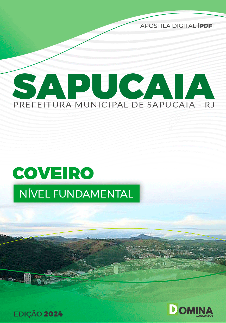 Apostila Pref Sapucaia RJ 2024 Coveiro