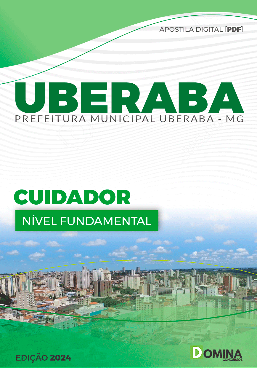 Apostila Pref Uberaba MG 2024 Cuidador