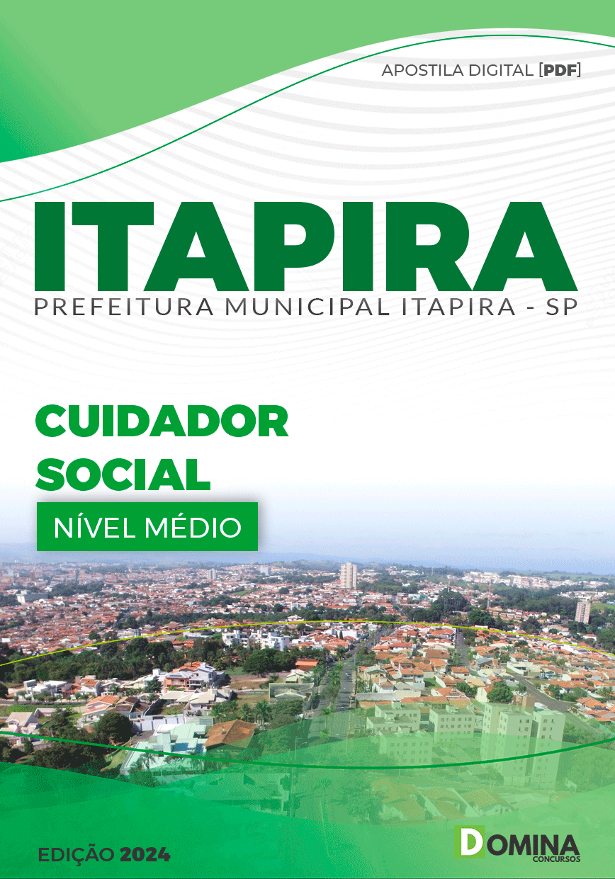 Apostila Pref Itapira SP 2024 Cuidador Social