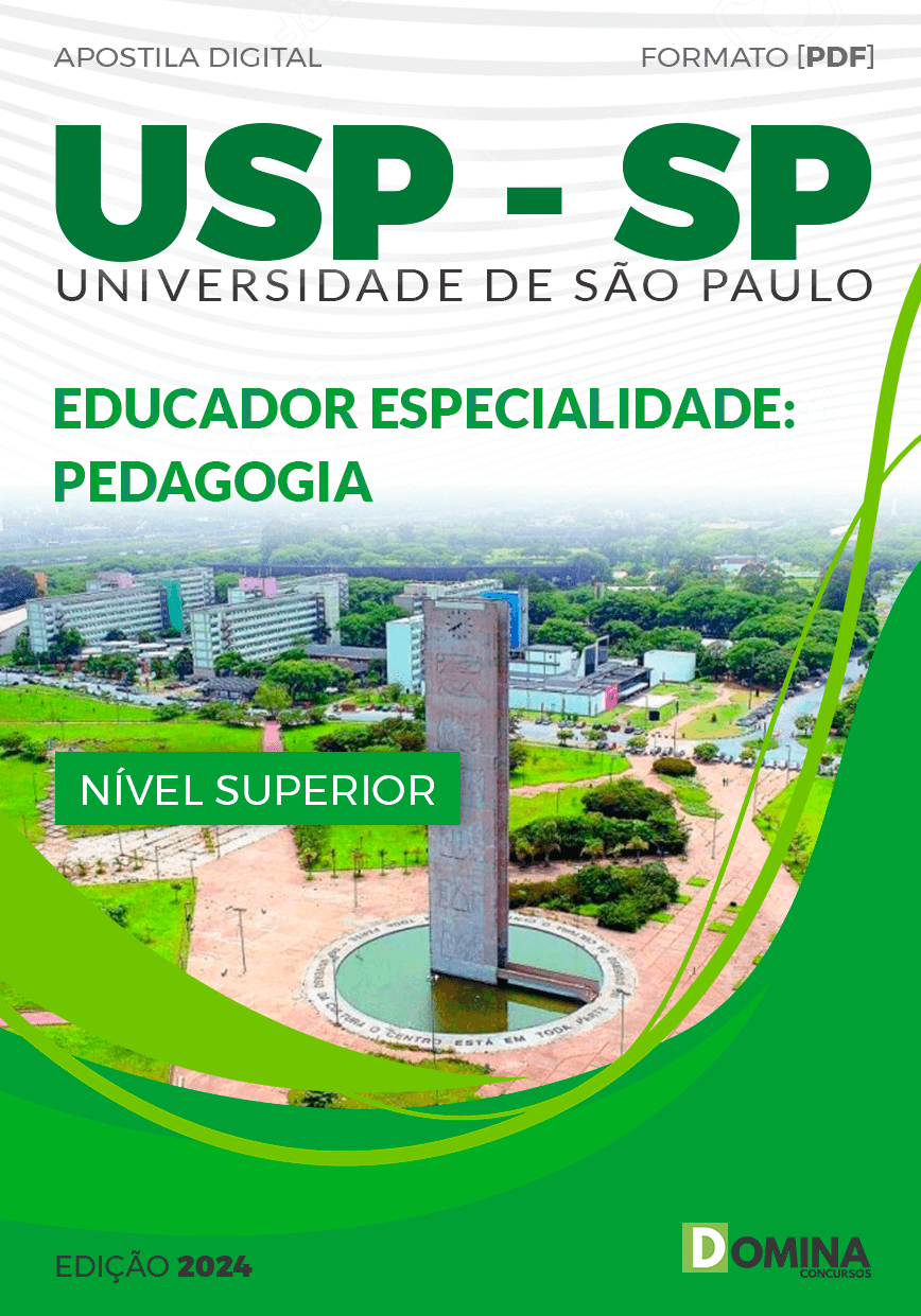Apostila Concurso USP 2024 Educador Especialidade Pedagogia