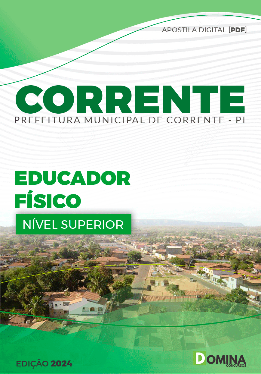 Apostila Pref Corrente PI 2024 Educador Físico