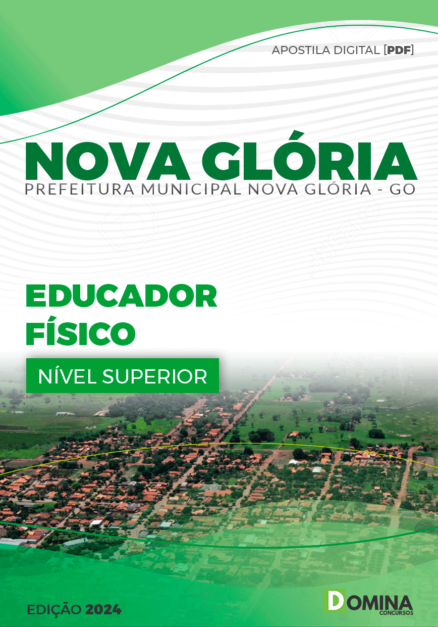 Apostila Pref Nova Glória GO 2024 Educador Físico